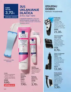 Avon Katalog - Pregled kataloga iz trgovine Avon, vrijedi od 01.05.2026 | Stranica: 154 | Proizvodi: Brijač, Krema, Baterije, Trimer