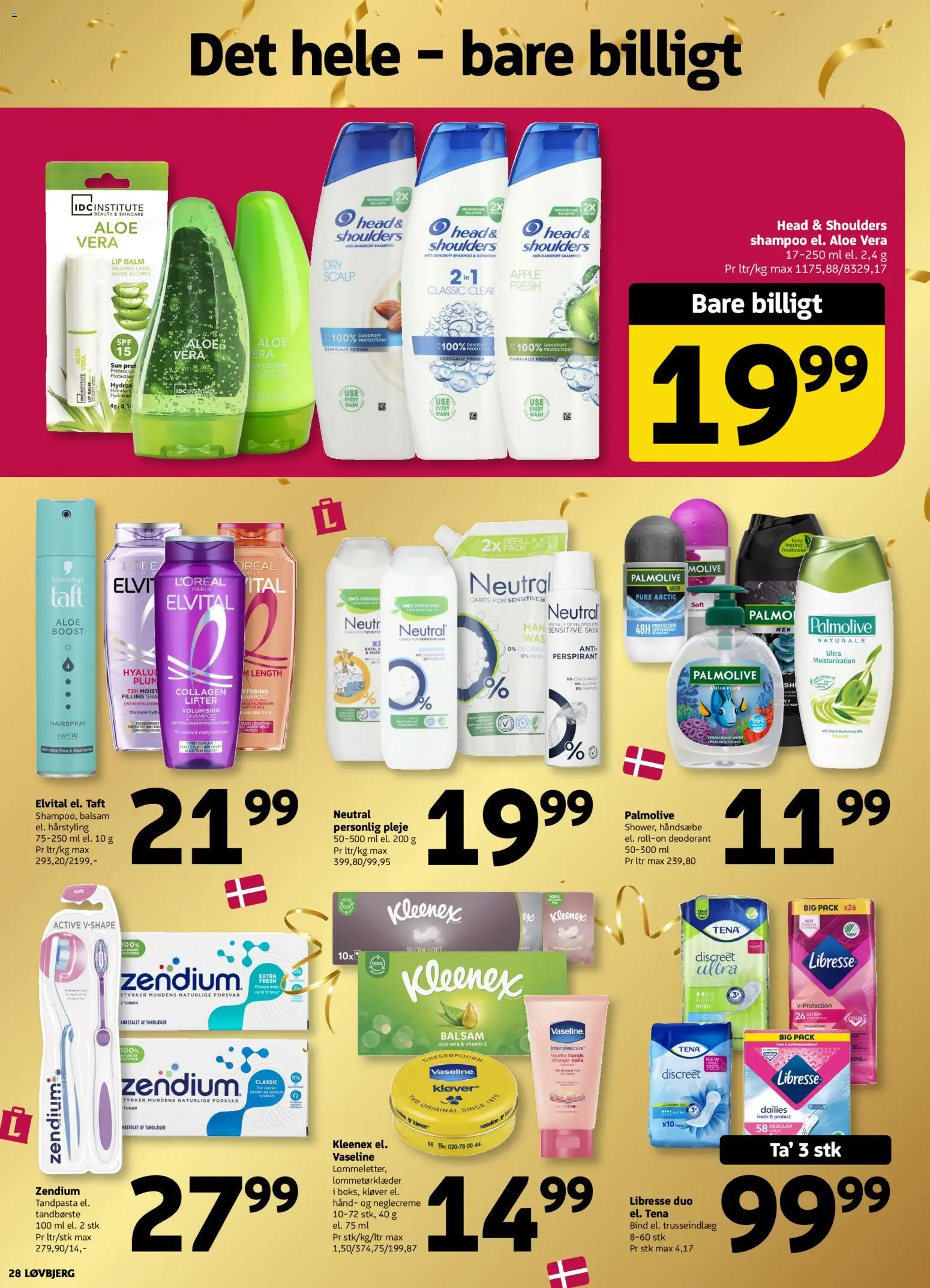 Løvbjerg tilbudsavis – gyldig fra 29.05.2026 | Side: 28 | Produkter: Deodorant, Tandpasta, Is, Collagen