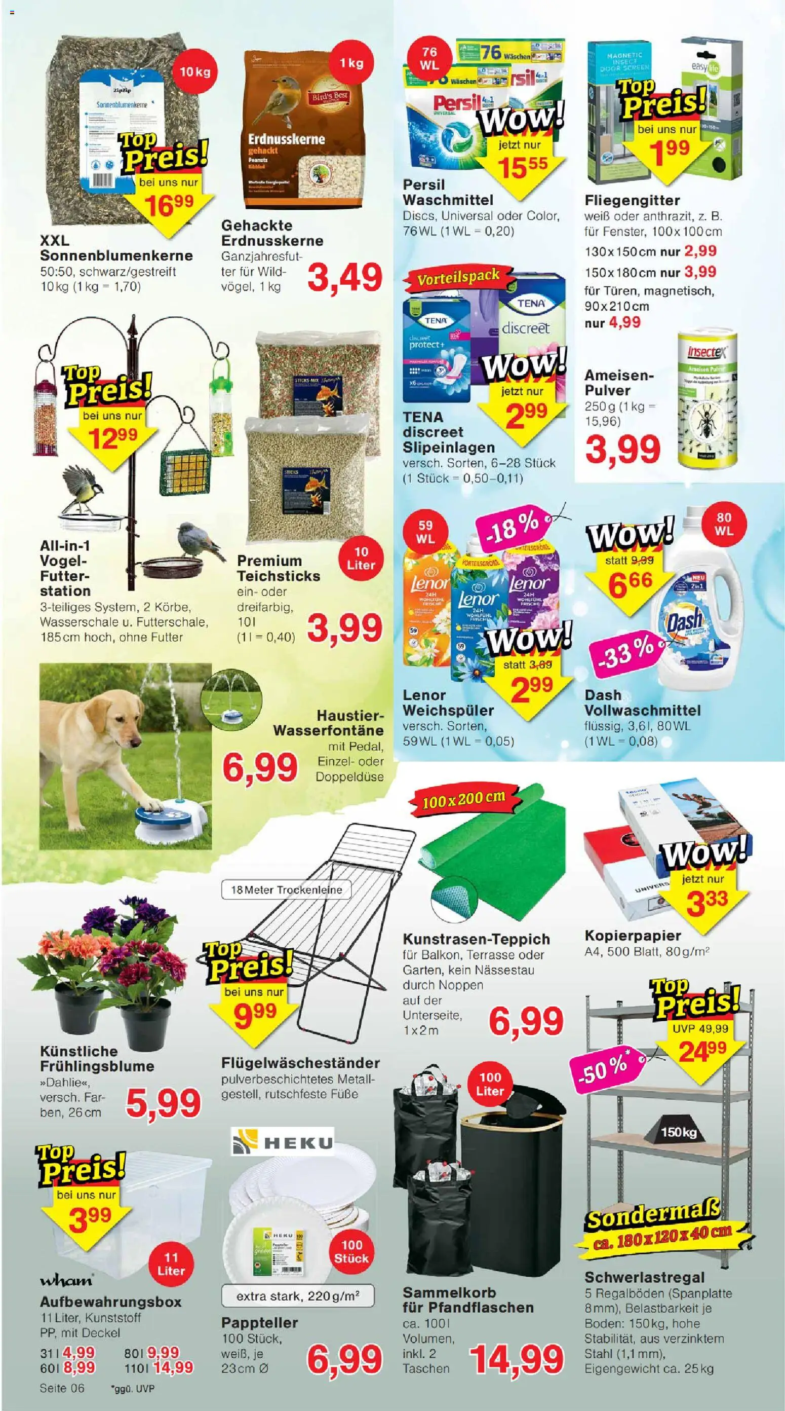 Wiglo Wunderland Prospekt – gültig ab 29.06.2026 | Seite: 10 | Produkte: Lenor, Weichspüler, Waschmittel, Persil
