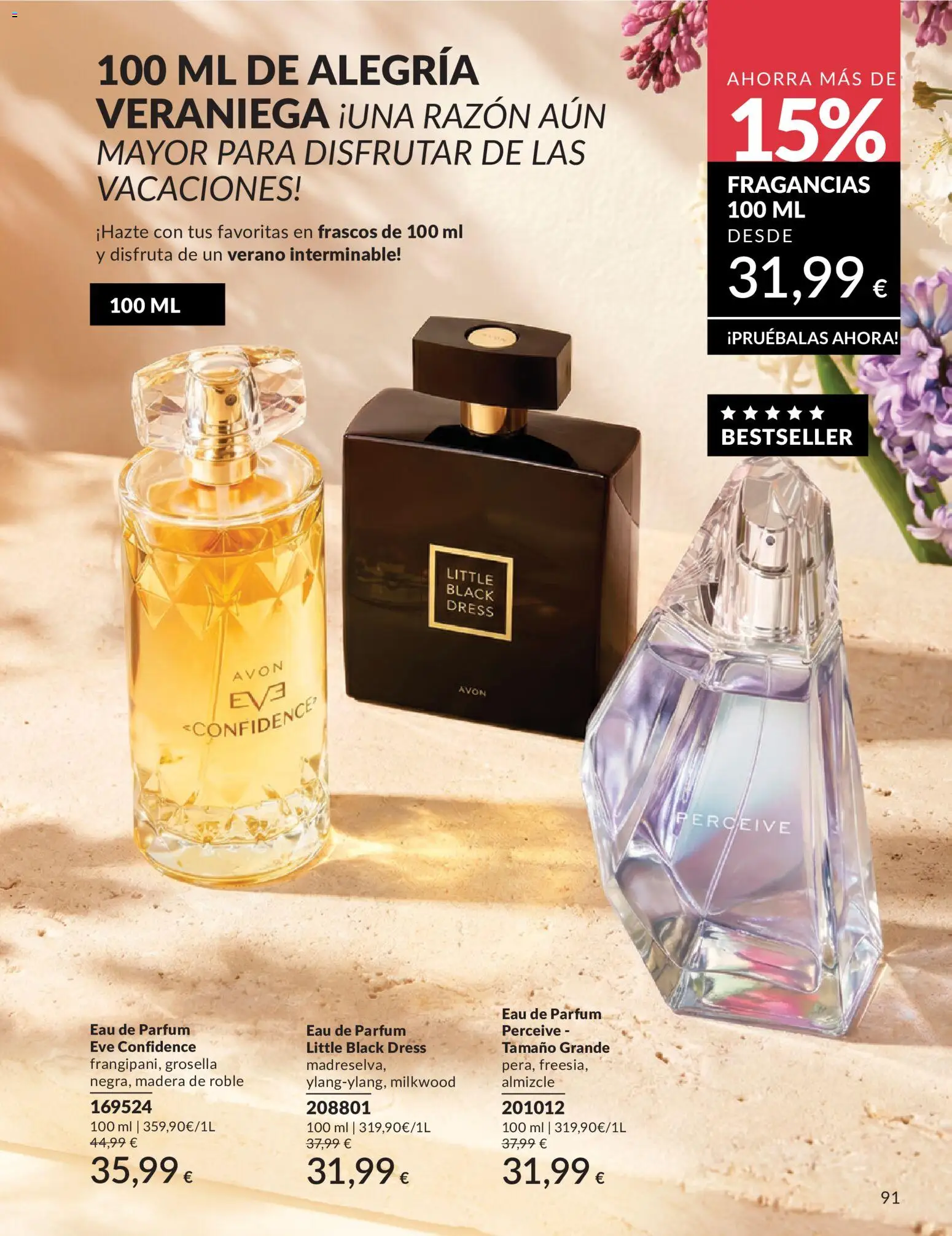 Catálogo AVON campaña 6 │ válido desde el 01.06.2026 | Página: 91 | Productos: Perfume, Eau de parfum