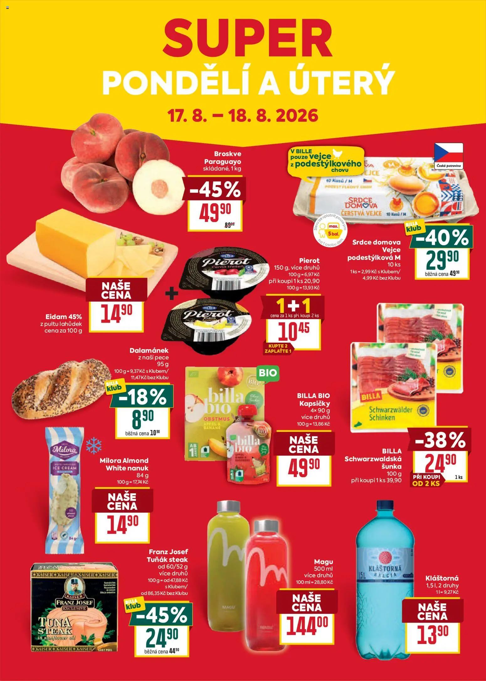 Billa Malý leták od 12.08.2026 | Strana: 8