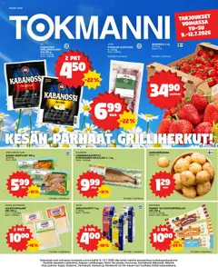 Tokmanni-mainoslehti voimassa 09/07/2026 alkaen
