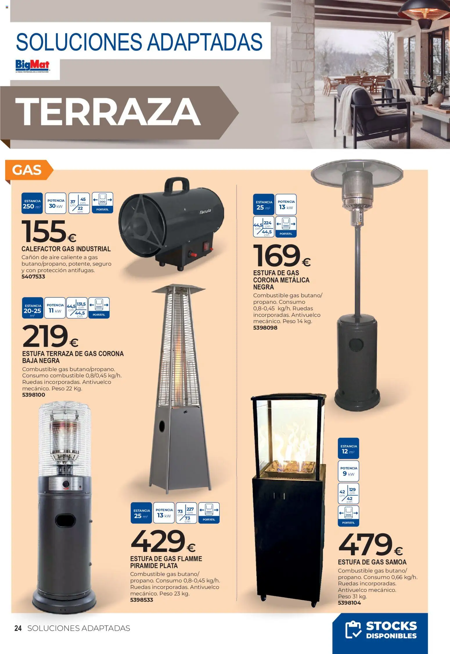BigMat Calefacción │ válido desde el 05/10/2026 | Página: 24 | Productos: Portátil, Peso