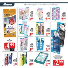 Anteprima del volantino Decò volantino iperStore, Superstore Sicilia valido a partire dal 11/09/2026 | Pagina: 39 | Prodotti: Top, Evidenziatore, Penne, Scatola