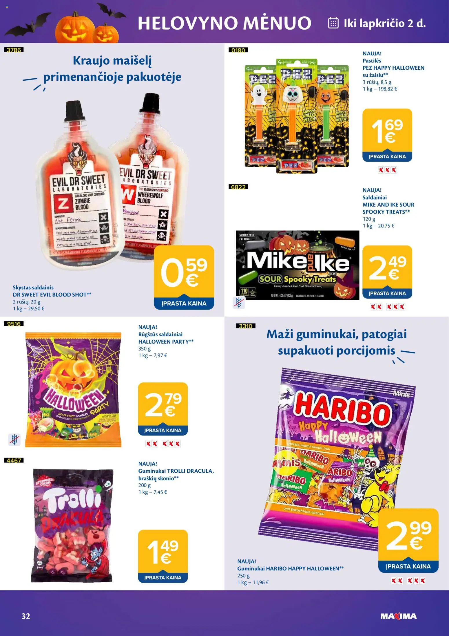 MAXIMA akcijos nuo 2026.10.13 | Puslapis: 32