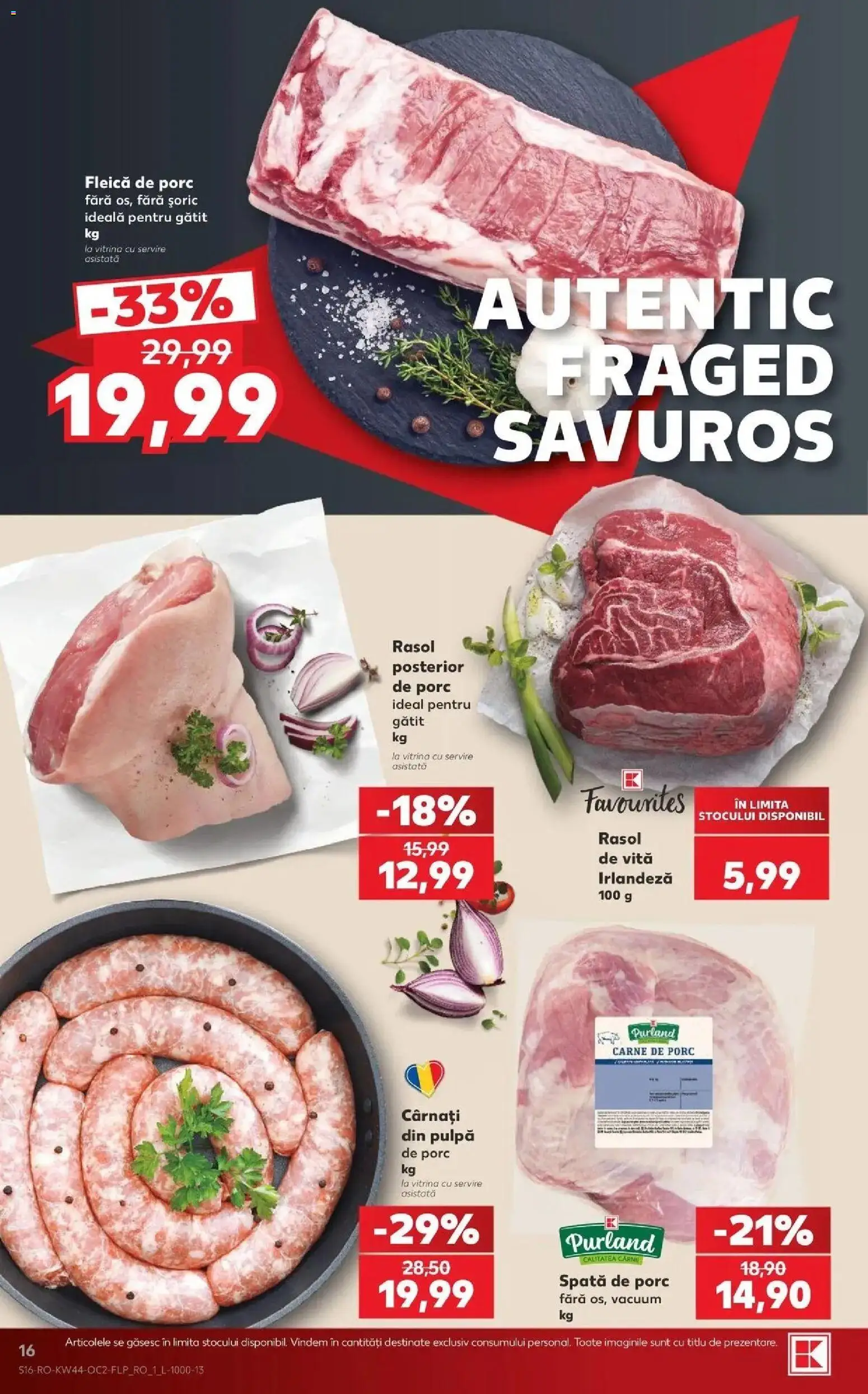 Kaufland Domnesti 28.10.2026 - Revista si Oferta | Pagină: 16