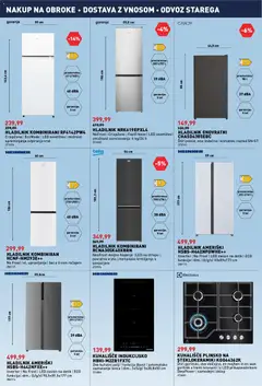 Inpos katalog akcije – veljaven od 07.05.2026 | Stran: 17 | Izdelki: Hladilnik, Kuhališče, Vrata