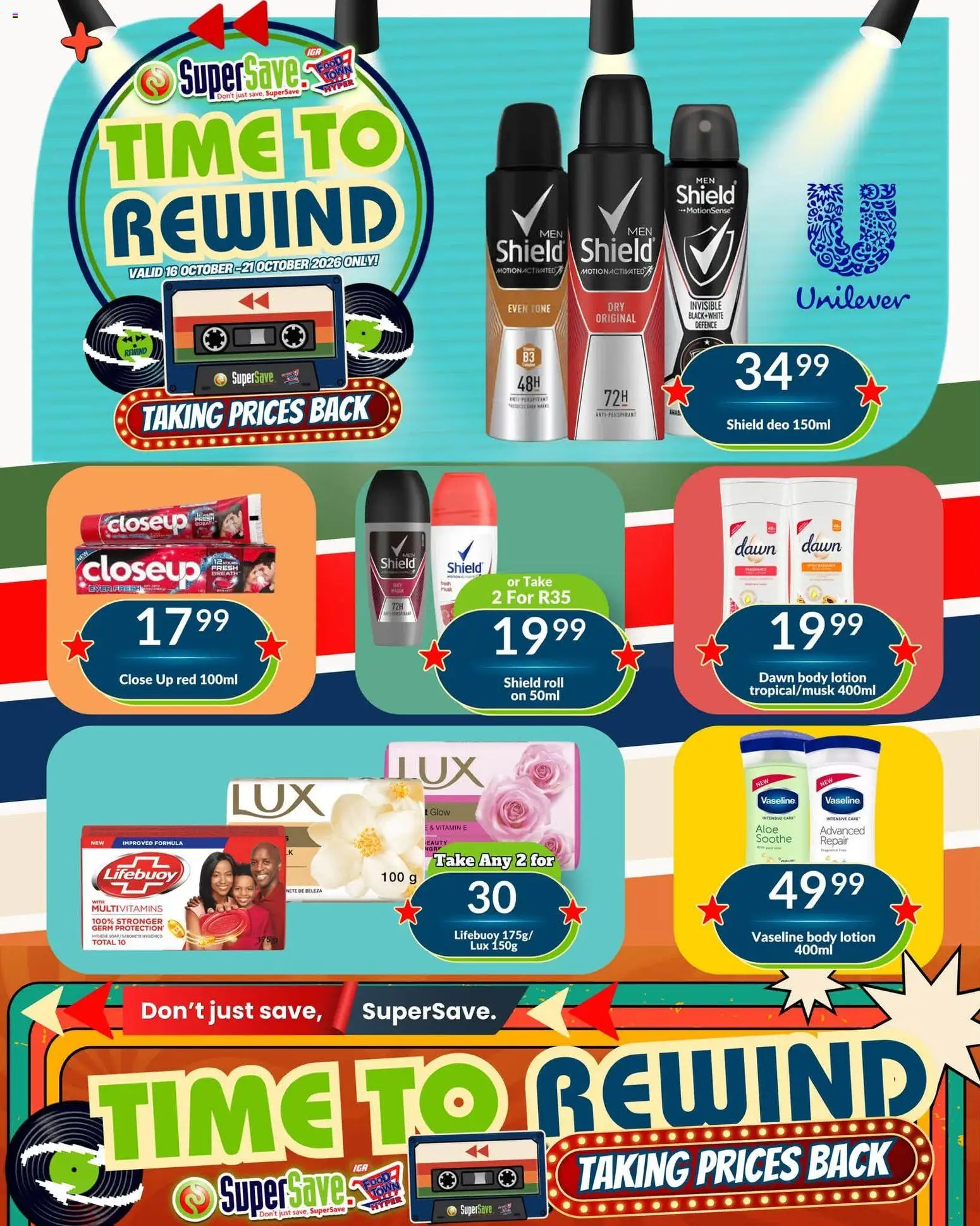 New Super Save catalogue – valid from 15/10/2026 | Page: 14 | Products: Multivitamins, Antiperspirant, Lotion