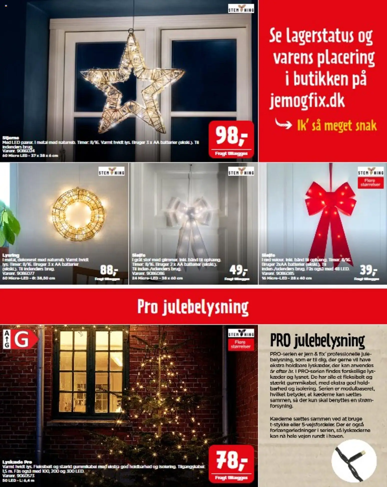 Jem & fix tilbudsavis – gyldig fra 30/10/2026 | Side: 14 | Produkter: Batterier, Søm