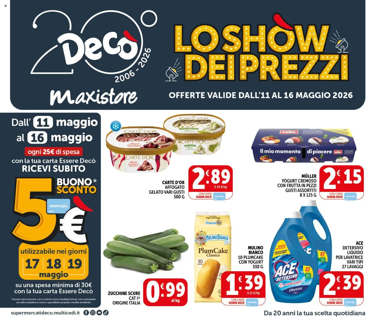 Volantino Decò del 11.05.2026 | Pagina: 1