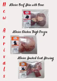 Offer preview "Justrite Catalogue" | Page: 2 | Products: Chicken, Date, Beef