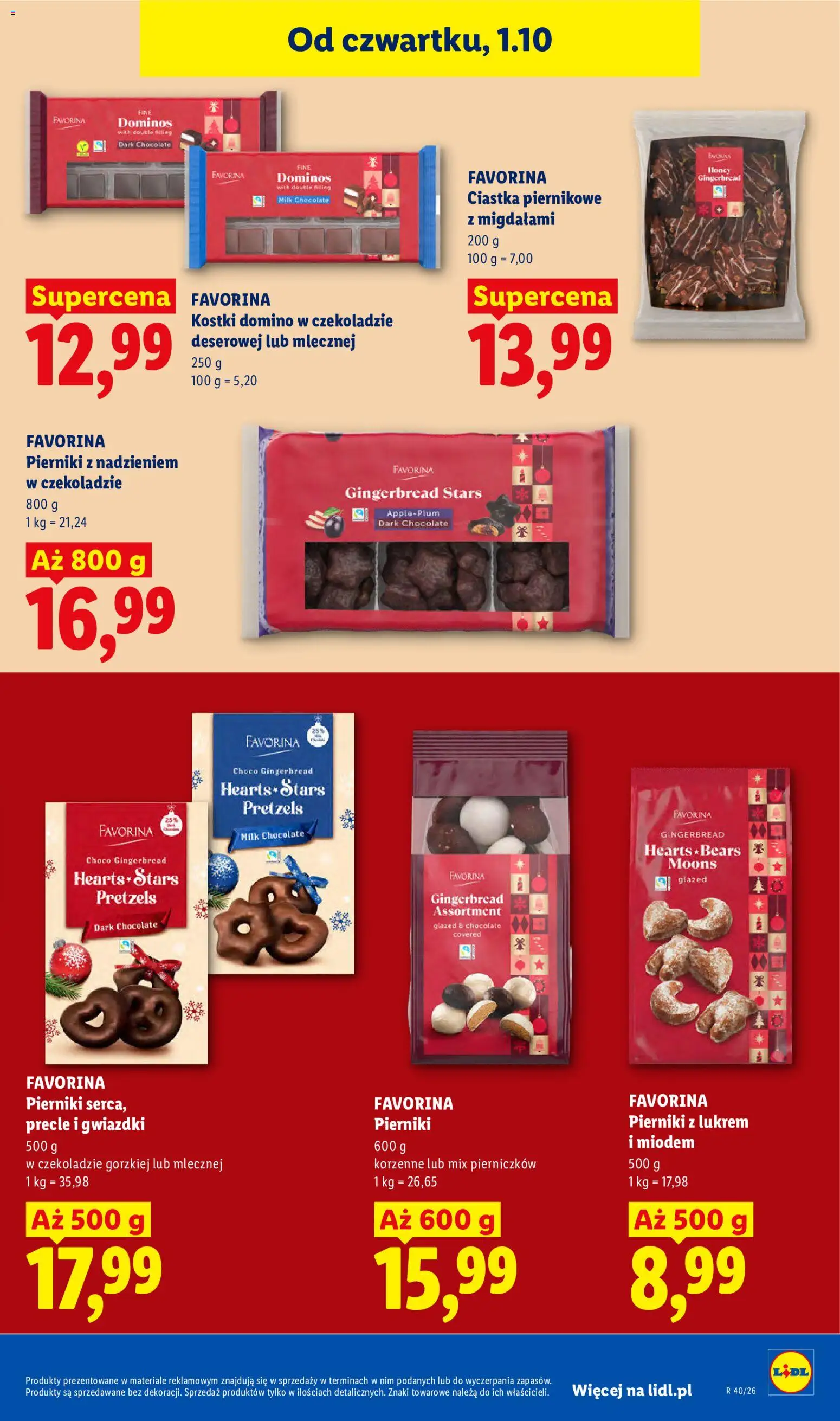 Lidl Polsko leták od 01.10.2026 | Strana: 73 | Produkty: Milk chocolate