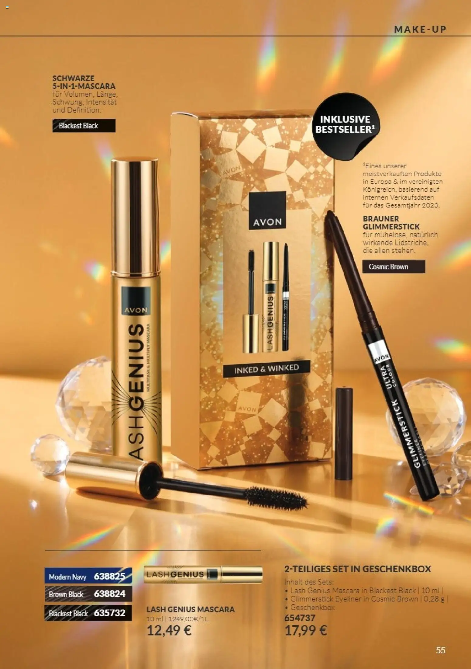 Avon Black Friday – gültig ab 01.11.2026 | Seite: 55 | Produkte: Eyeliner, Mascara