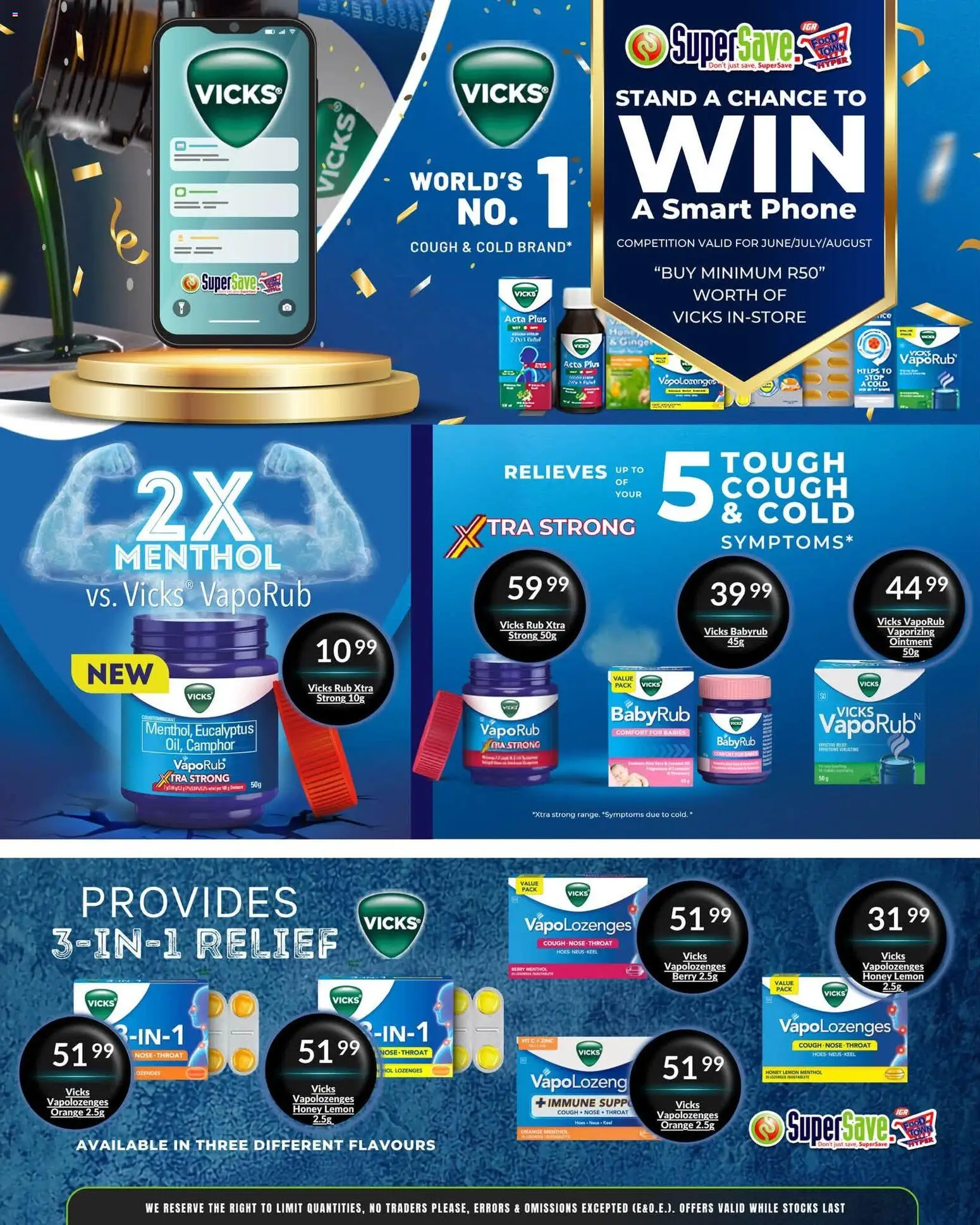 New Super Save catalogue – valid from 06/08/2026 | Page: 39 | Products: Phone, Lozenges, Lemon