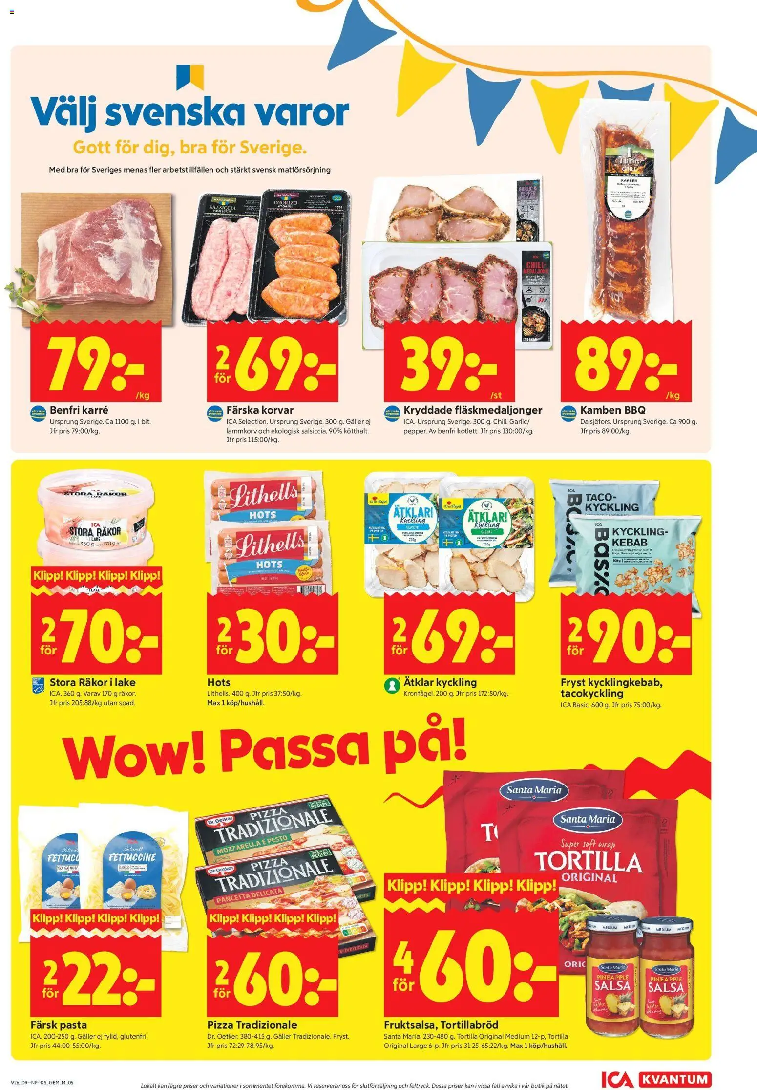 ICA Kvantum reklamblad aktuell från 22/06/2026 | Sida: 5