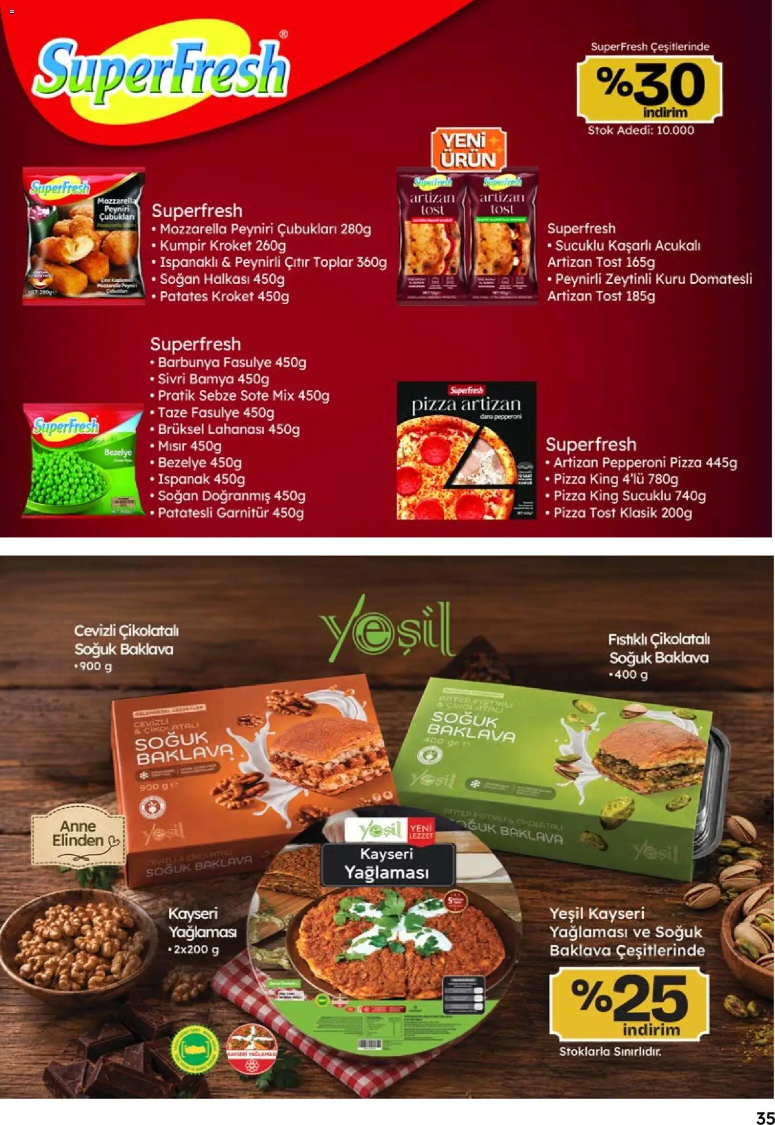 Migros Katalog - 5M Migroskop Dijital - 08 Ekim 2026 tarihinden itibaren geçerlidir | Sayfa: 35 | Ürünler: Fasulye, Pizza, Sebze, Barbunya