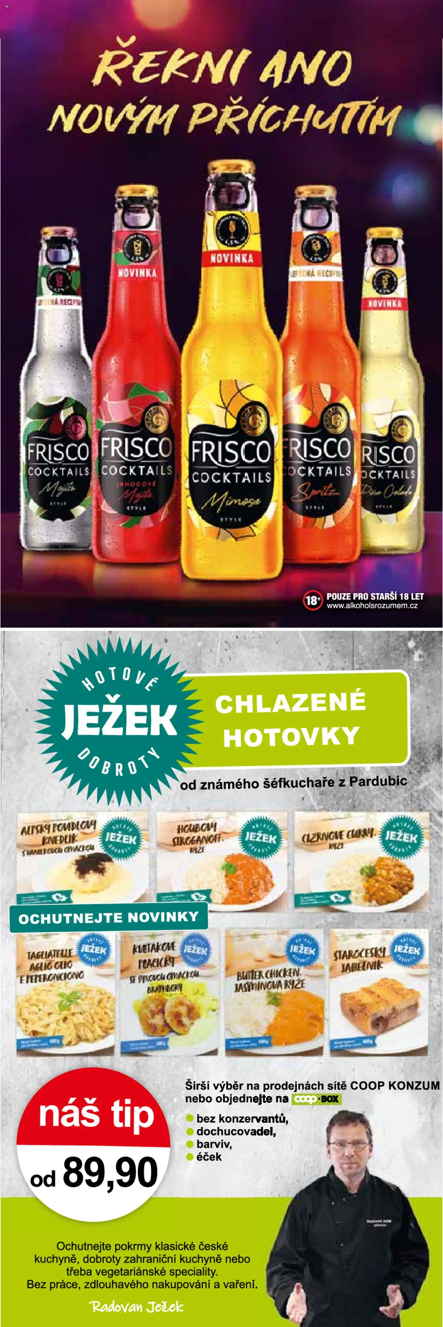 Konzum leták od 05.08.2026 | Strana: 3 | Produkty: Rýže, Frisco, Hotovky, Kuchyně