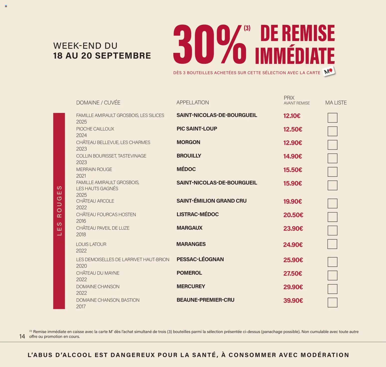 {H1} | Page: 14 | Produits: Brouilly