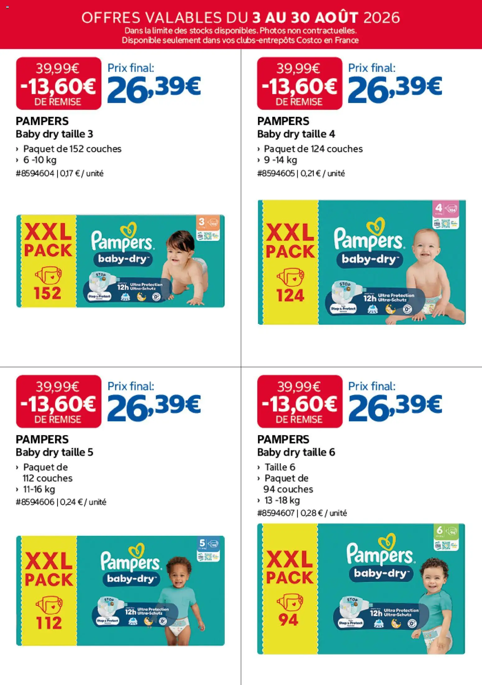 {H1} | Page: 8 | Produits: Couches, Pampers