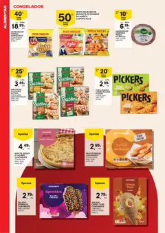 Pré-visualização Continente - Açores Férias de Verão válido de 16/06/2026 | Página: 18 | Produtos: Gelado, Queijo, Salame, Nuggets