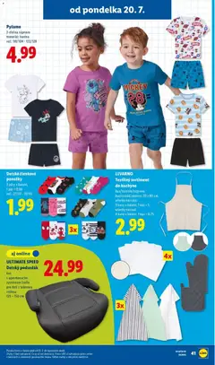 Lidl leták platný od 20.07.2026 | Strana: 67 | Produkty: Kuchyne, Ponožky, Pyžamo