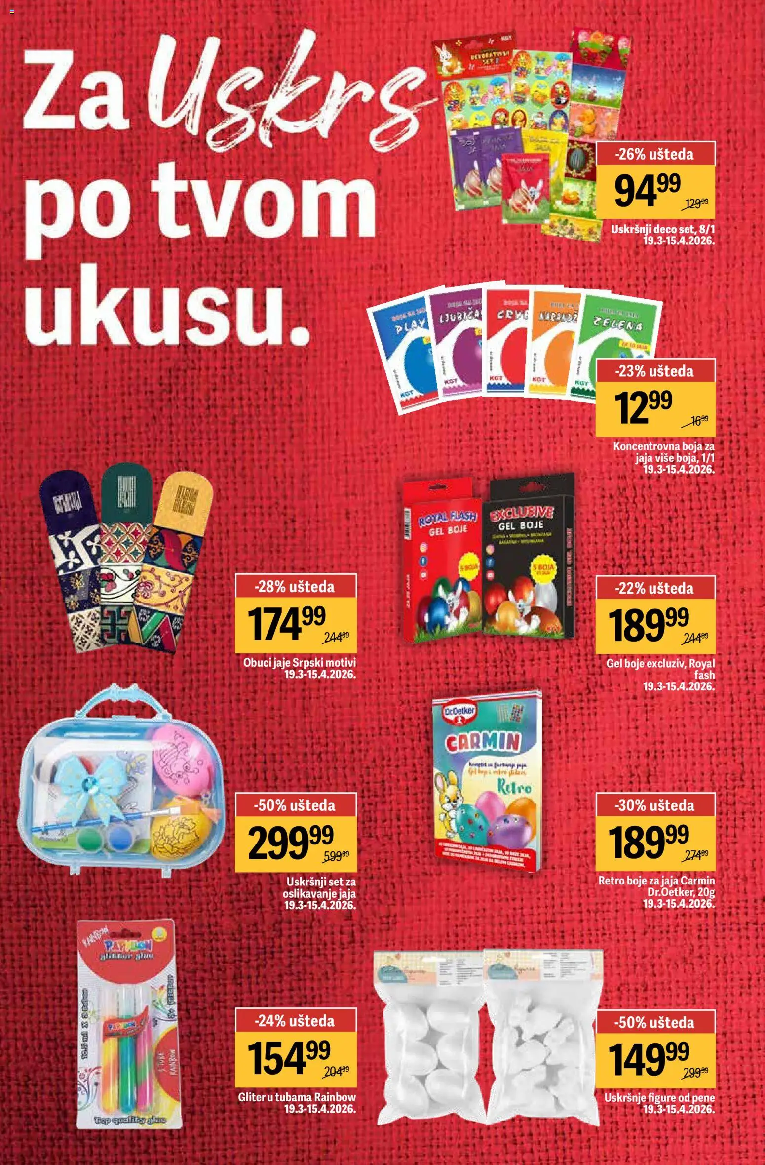 Maxi katalog - važi od 26.03.2026 | Strana: 14 | Proizvode: Jaja