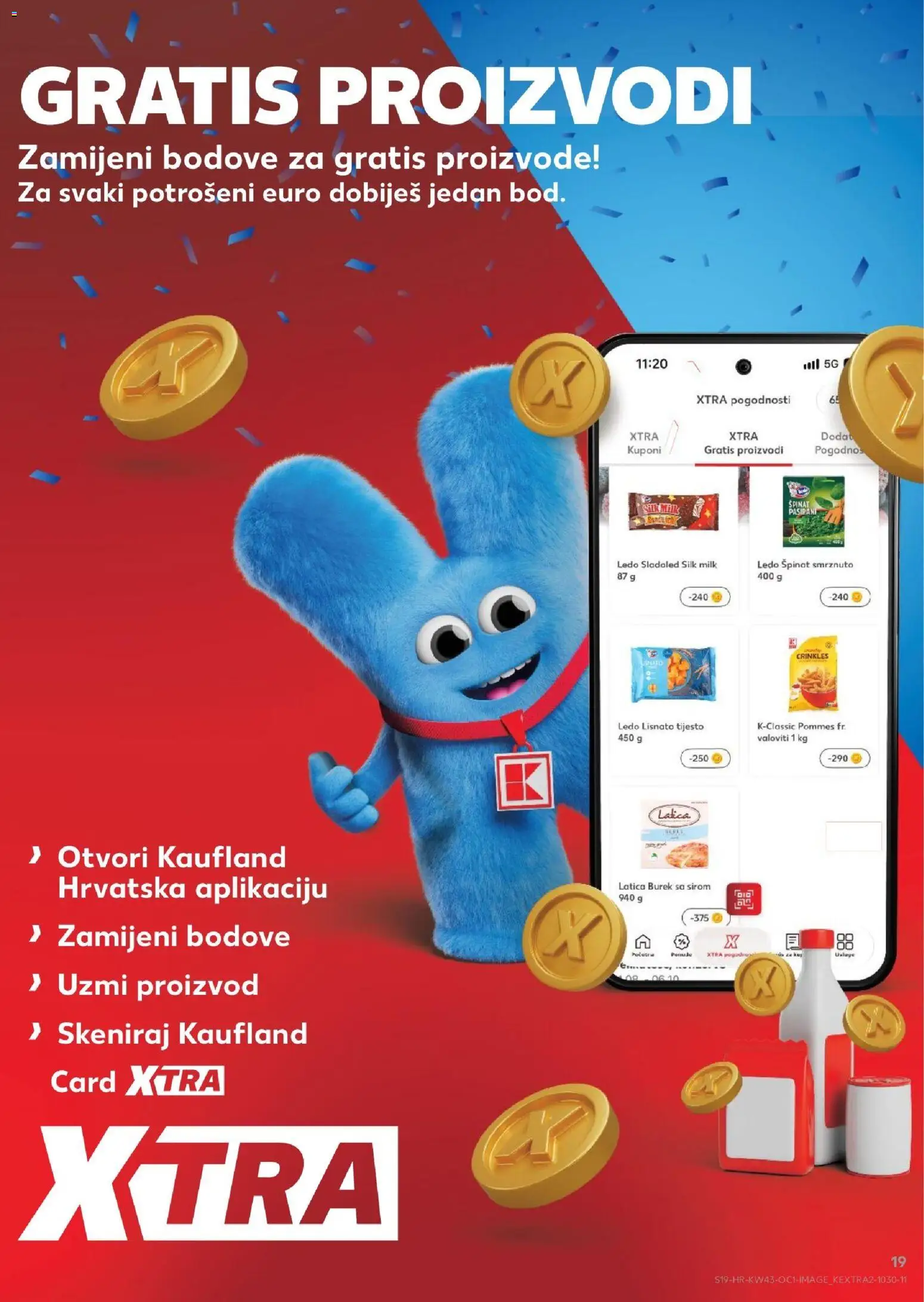 Kaufland katalog | vrijedi od 21.10.2026 | Stranica: 19 | Proizvodi: Vindija, Sir, Kulen, Pileća prsa