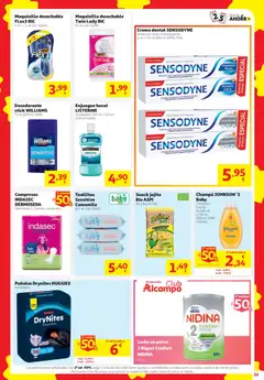 Vista previa Alcampo folleto válido desde el 08/10/2026 | Página: 23 | Productos: Desodorante, Leche, Té, Pañales