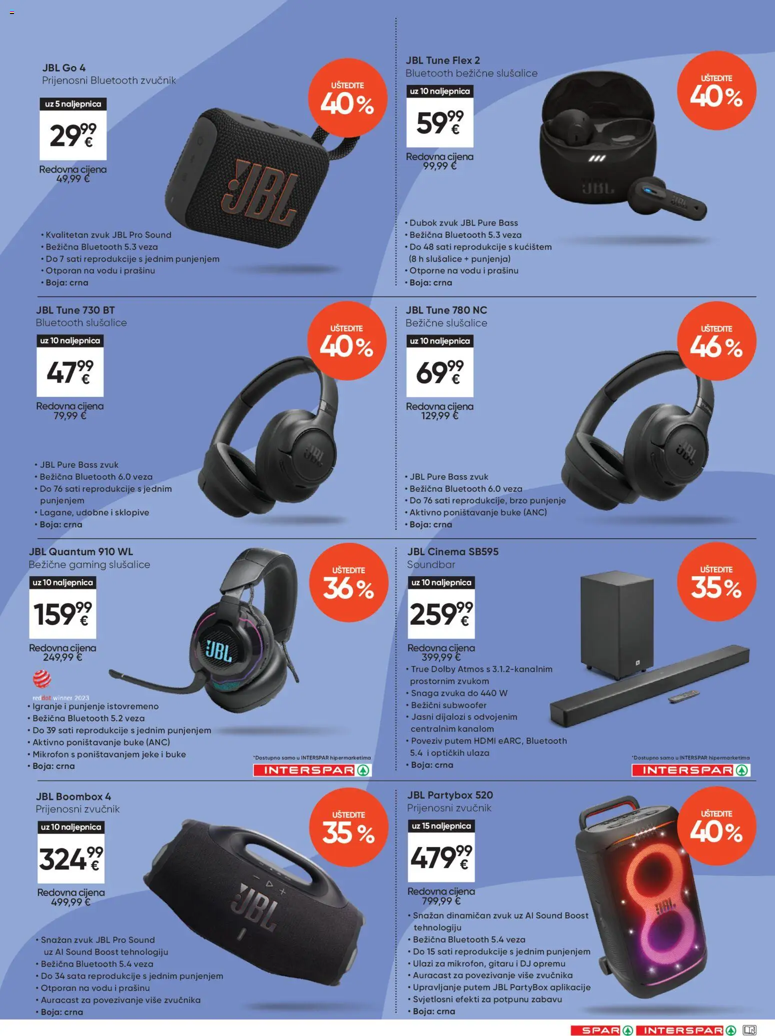 Spar katalog | vrijedi od 22.07.2026 | Stranica: 17 | Proizvodi: Slušalice, Mikrofon, Zvučnik