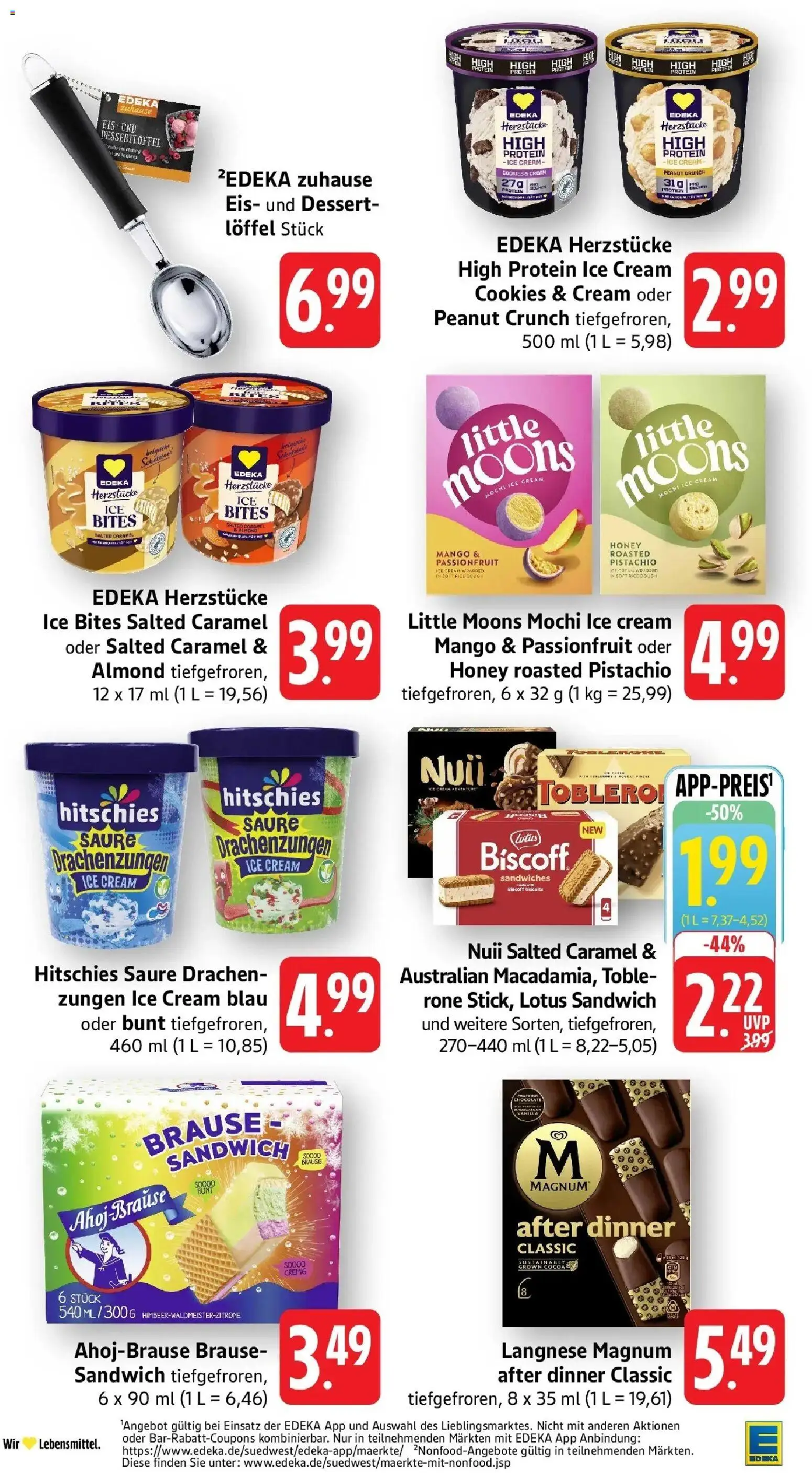 Edeka prospekt Karlsbad-Langensteinbach – gültig ab 29.06.2026 | Seite: 26 | Produkte: Langnese, Mango, Eis, Mochi
