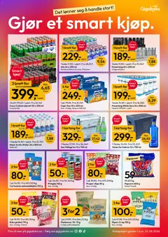 Forhåndsvisning av Gigaboks kundeavis gyldig fra 17/08/2026 | Side: 7 | Produkter: Capri, Salt, Iste, Pringles