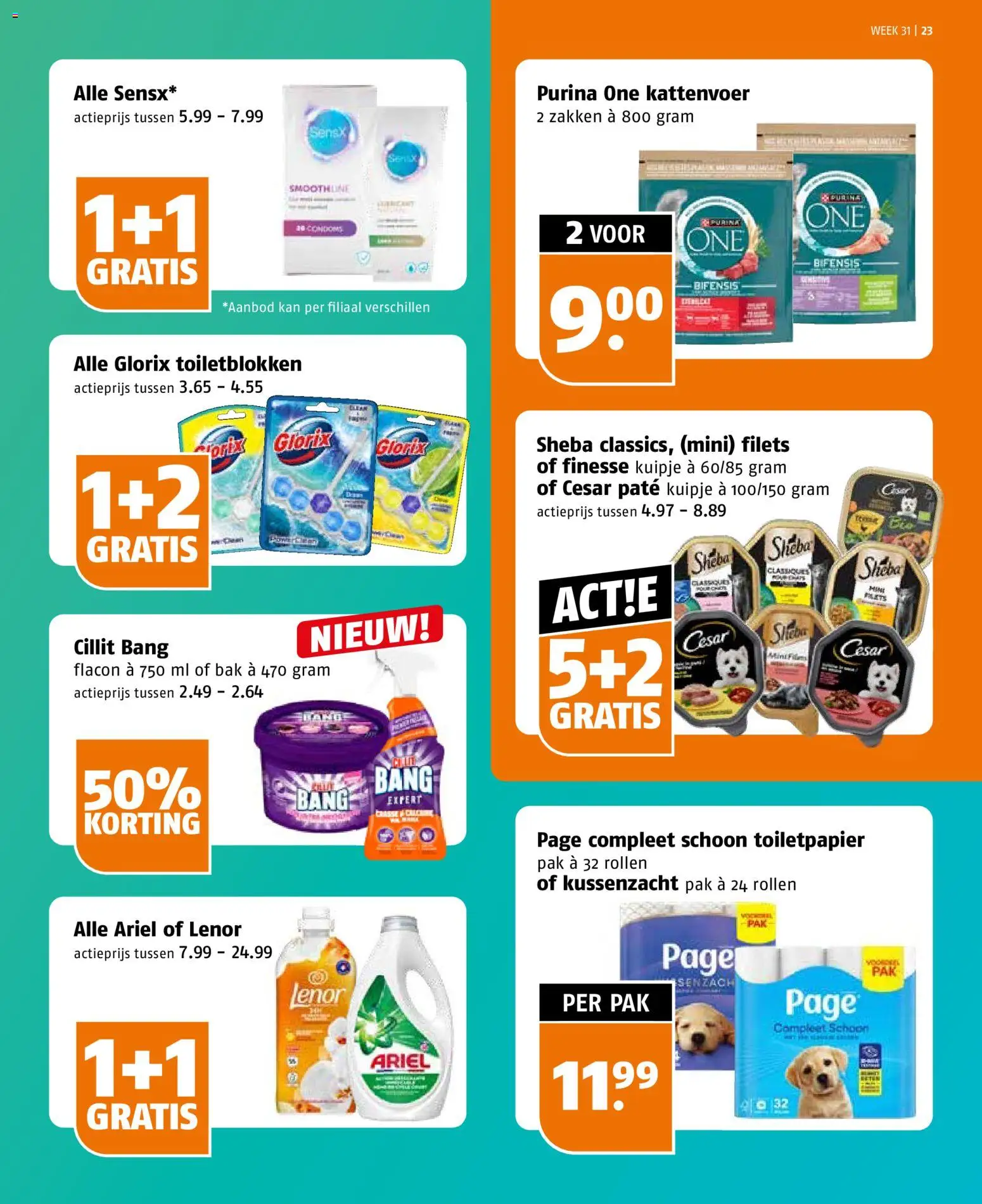 {H1} | Pagina: 23 | Producten: Kan, Ciabatta, Toiletpapier