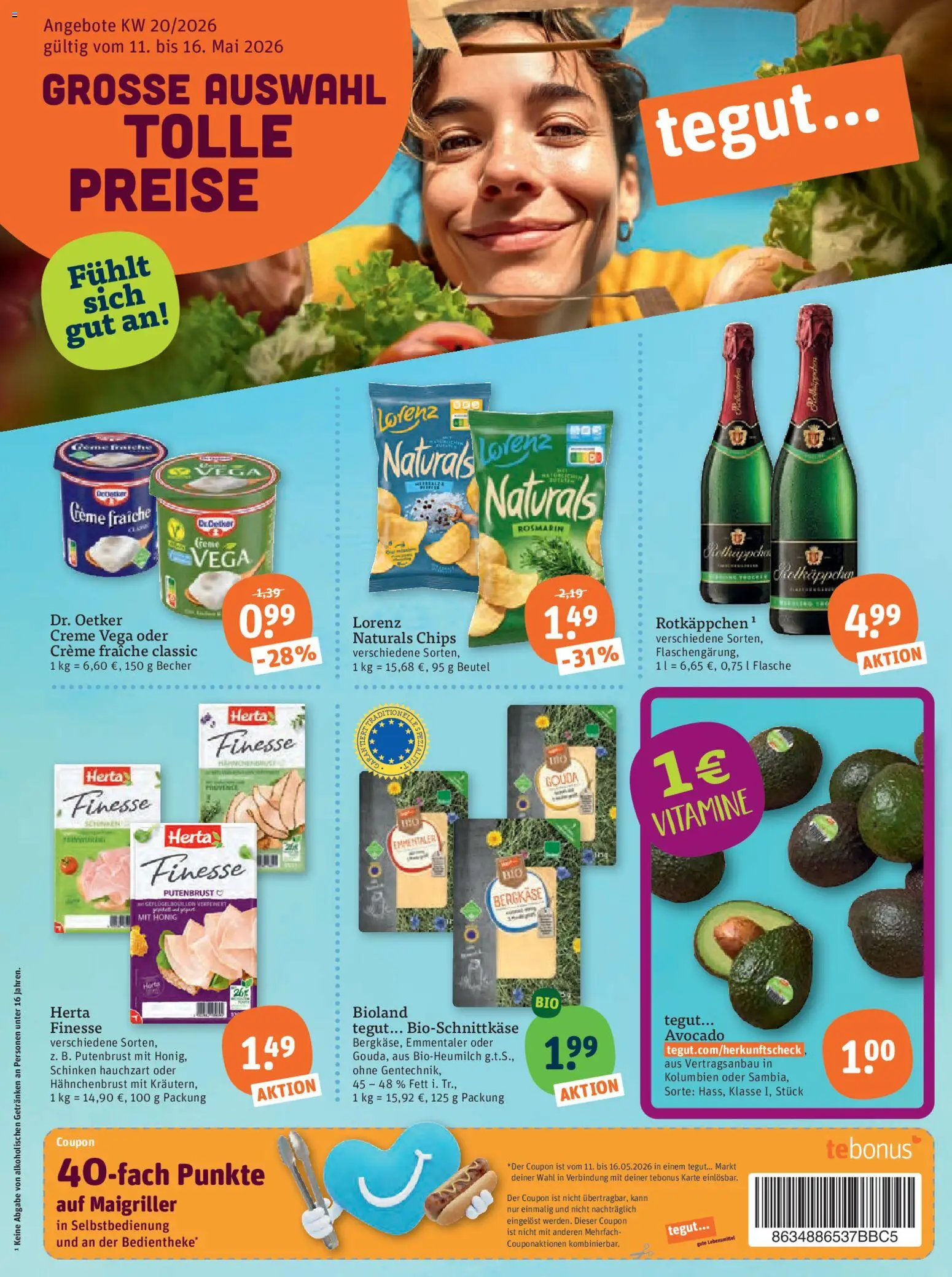 Tegut Prospekt 	 – gültig ab 11.05.2026 | Seite: 3