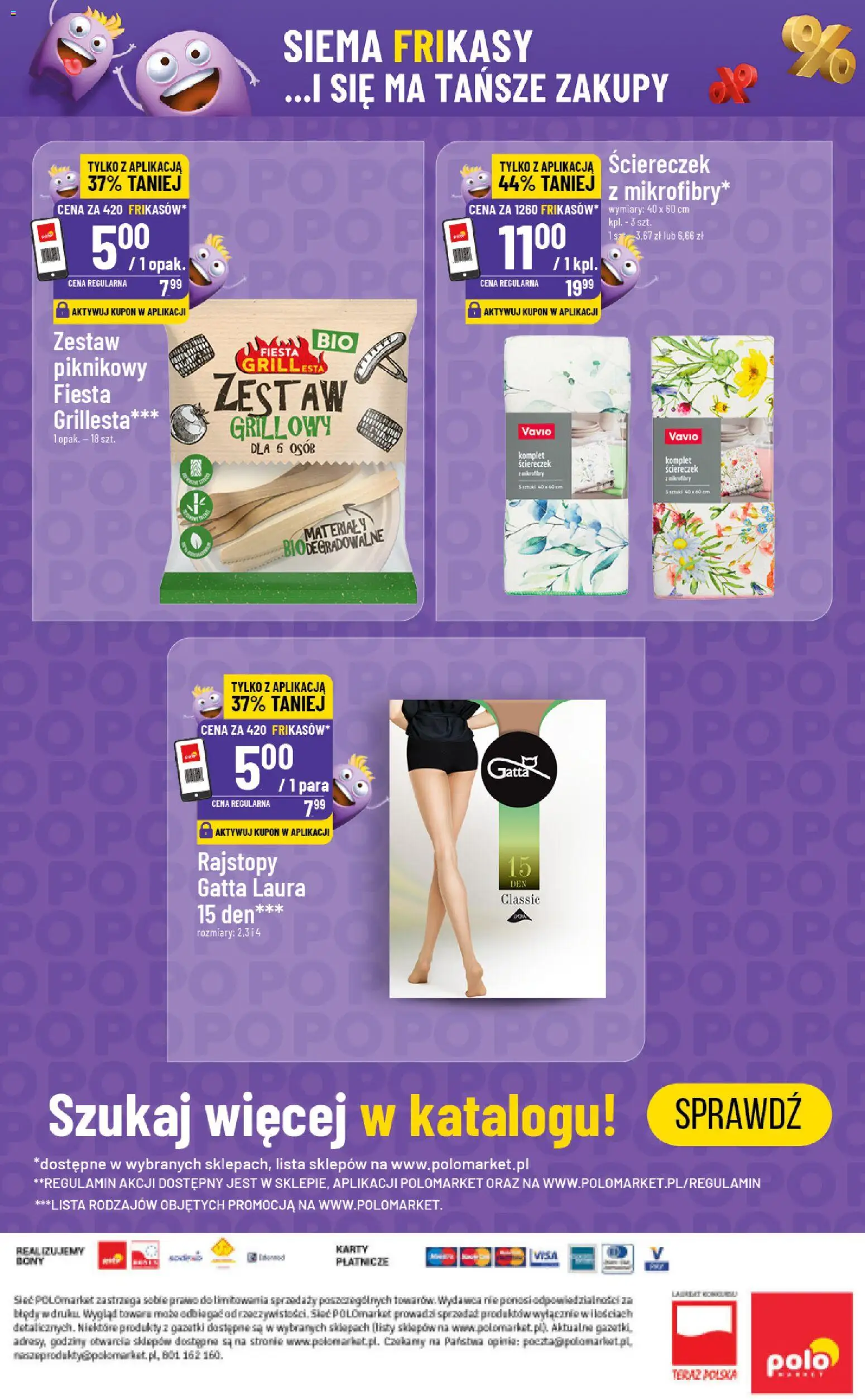 POLOmarket gazetka - Inspirujący Tydzień od 20.05.2026 | Strona: 6 | Produkty: Rajstopy, Grill, Gatta
