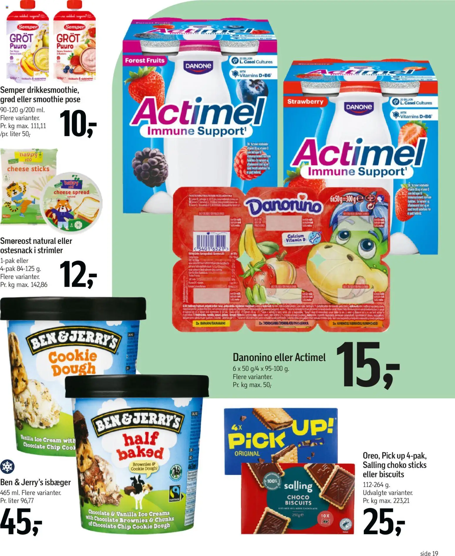 Føtex tilbudsavis – gyldig fra 14/08/2026 | Side: 28 | Produkter: Brownies, Chokolade, Smøreost, Smoothie