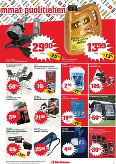 Kärkkäinen-mainoslehti voimassa 02/09/2026 alkaen | Sivu: 23 | Tuotteet: Moottoriöljy, Pesuneste, Lasinpesuneste