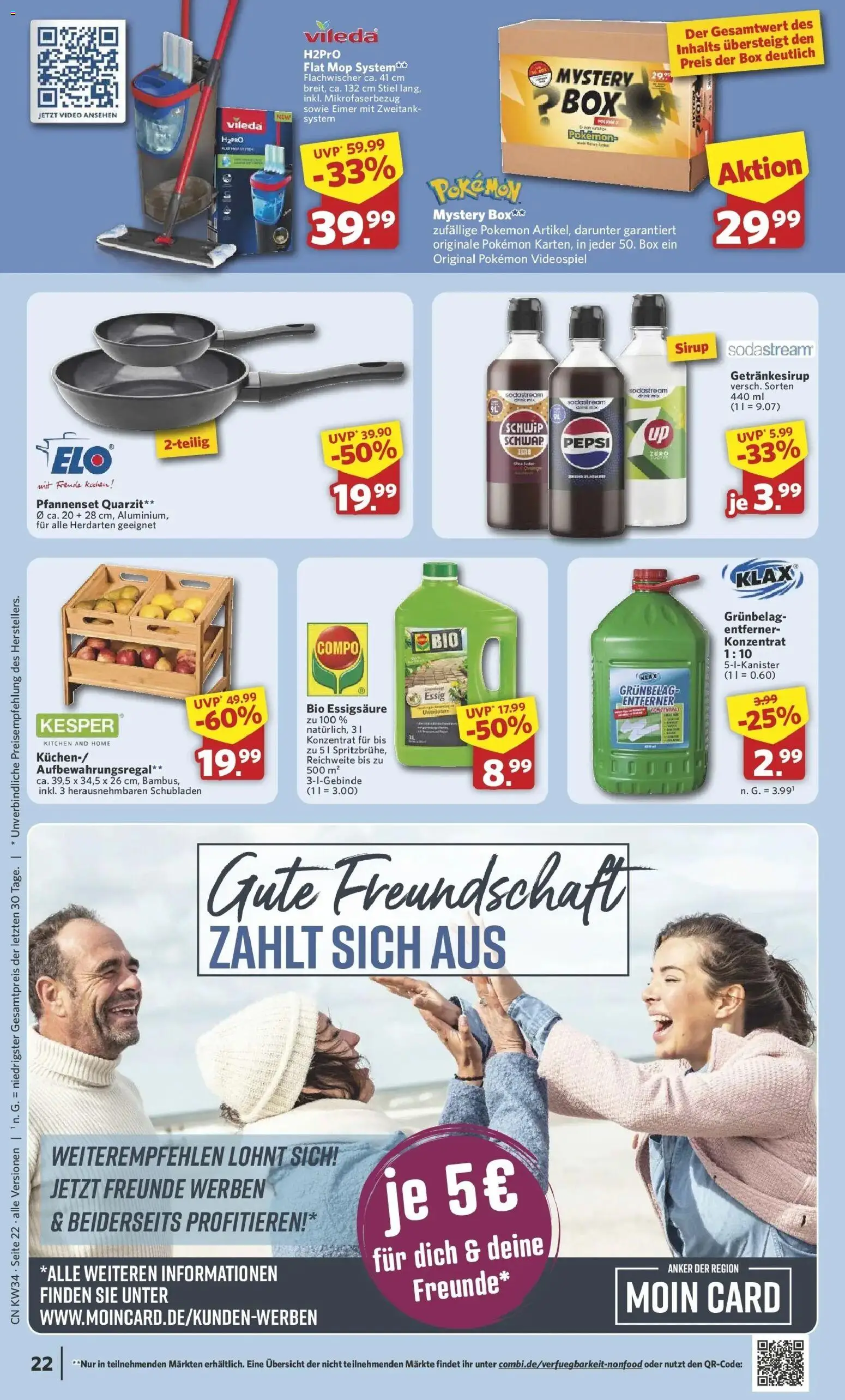 Combi Prospekt Dülmen (ab 17.08.2026) zum Blättern | Seite: 24 | Produkte: Essig, Box, Sirup, Video