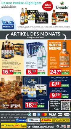 Getränkeland Prospekt ab 03.08.2026 gültig | Seite: 10