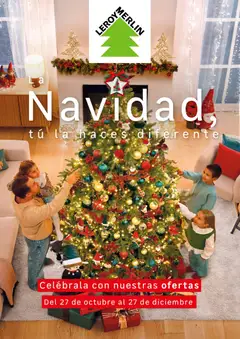 Vista previa Leroy Merlin Navidad válido desde el 27/10/2026
