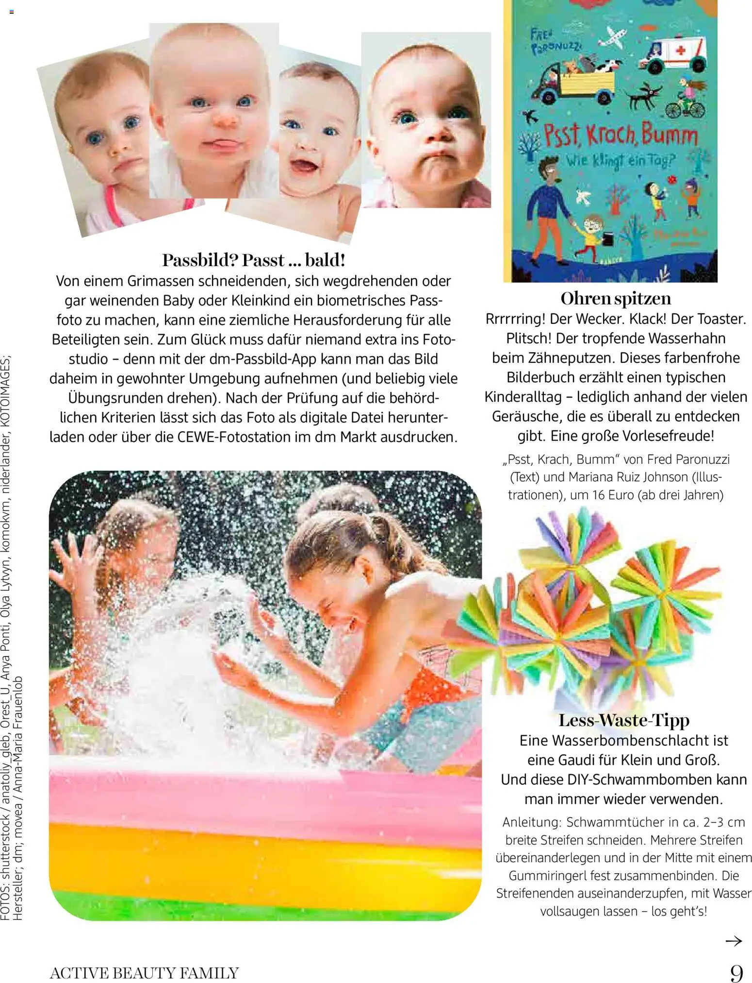 dm drogerie markt Active Beauty Family 05/2026 gültig ab 01.05.2026 | Seite: 9