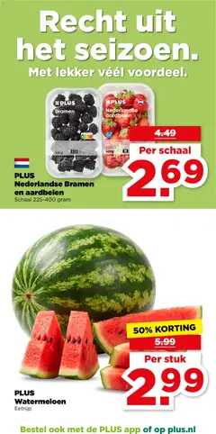 PLUS Nederlandse Bramen en aardbeien, Schaal 225-400 gram - Voorbeeld van een folder van Plus, geldig van 03.06.2026 | Pagina: 5