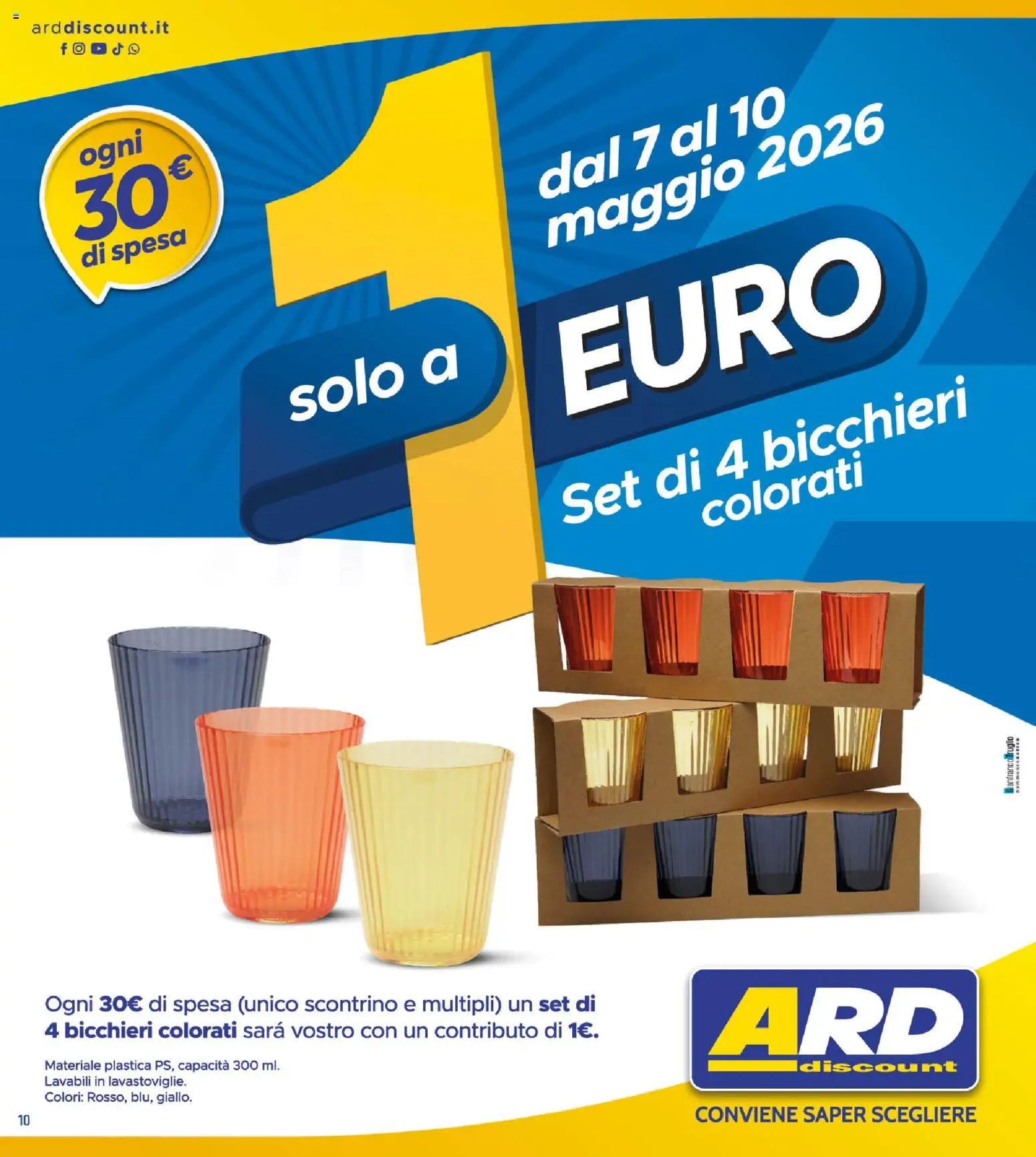 Volantino ARD Discount del 07.05.2026 | Pagina: 10