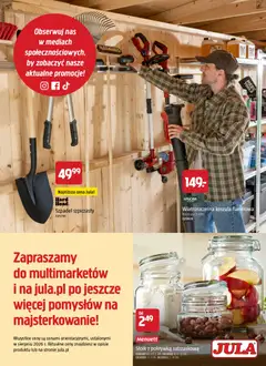 Pogląd oferty "Jula gazetka - Rozpocznij jesienne majsterkowanie" - ważna od 10.09.2026 | Strona: 56 | Produkty: Koszula