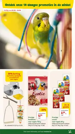 Maxi Zoo folder - Voorbeeld van een folder van Maxi Zoo, geldig van 03.06.2026 | Pagina: 11 | Producten: Snacks