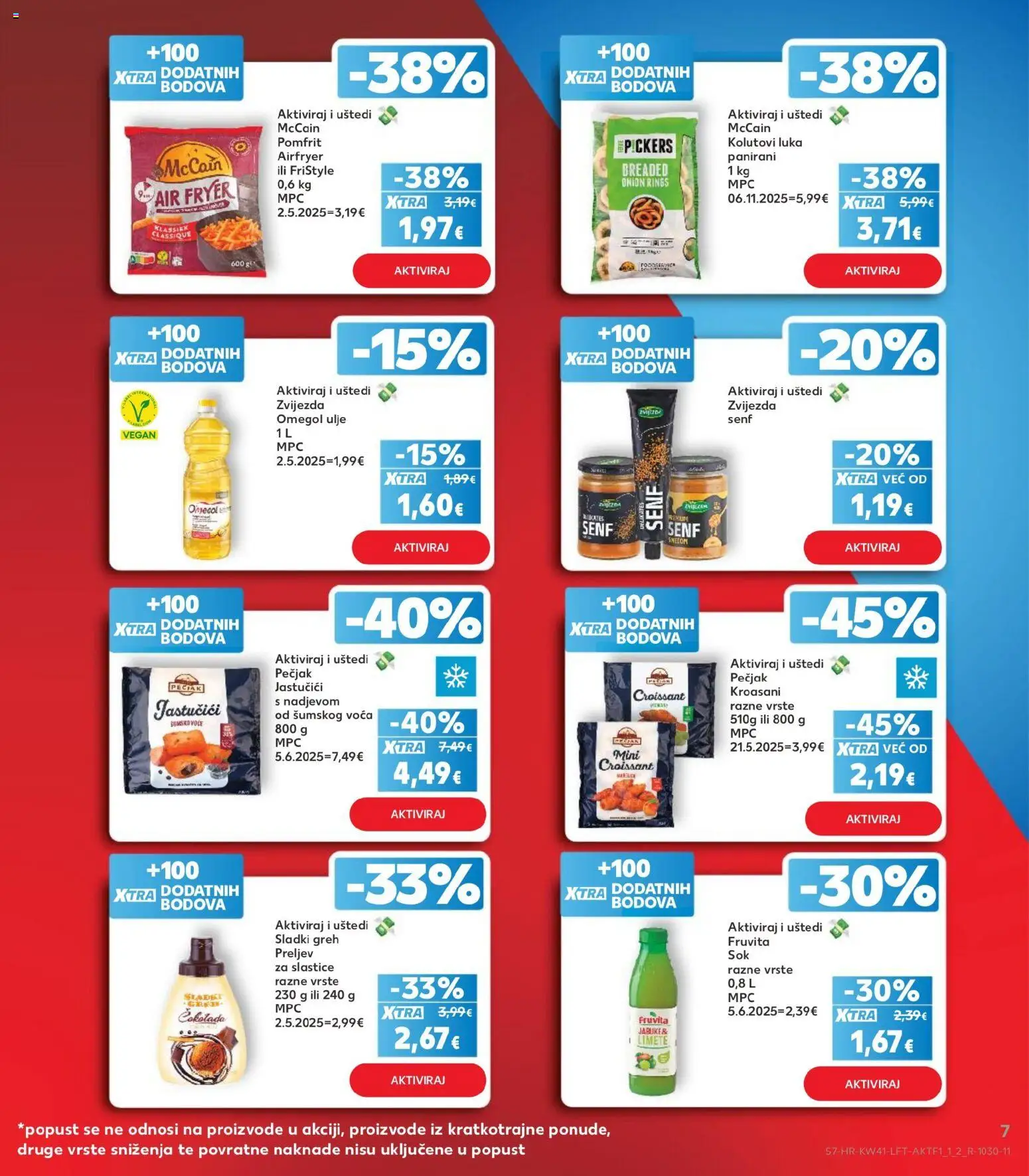 Kaufland katalog | vrijedi od 07.10.2026 | Stranica: 7 | Proizvodi: Ulje, Sok, Pomfrit, Senf