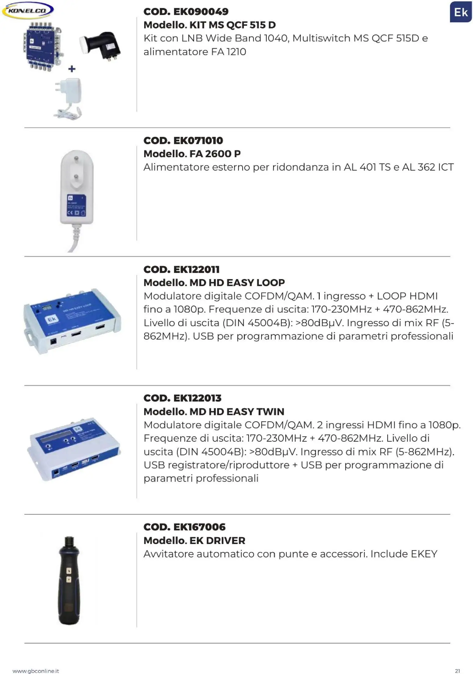 Volantino GBC del 09.12.2025 | Pagina: 21 | Prodotti: Avvitatore, USB