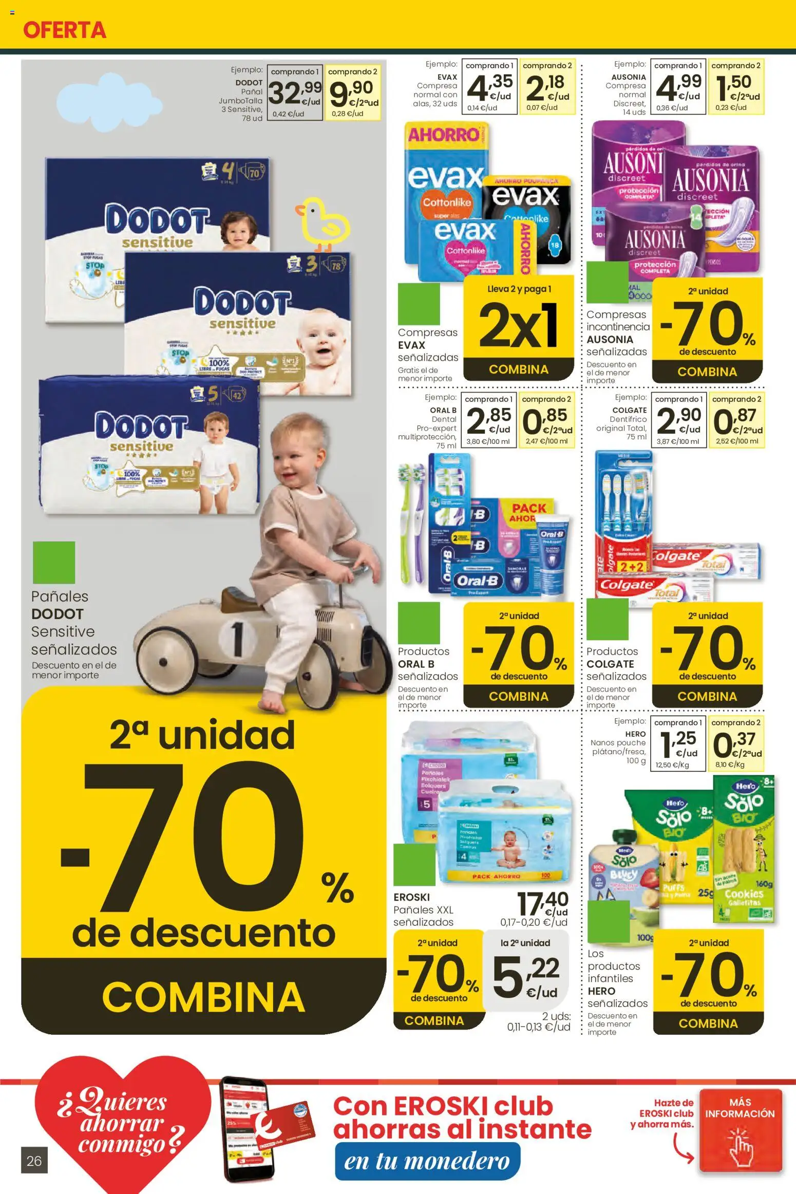Eroski Ofertones de verano │ válido desde el 28.05.2026 | Página: 26 | Productos: Γλυφιτζούρι