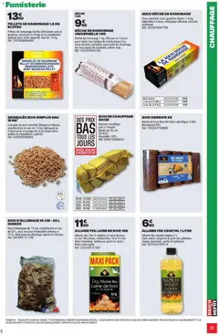 Brico Dépôt - Prévisualisation de Brico Dépôt catalogue Automne valide à partir de 17/09/2026 | Page: 51 | Produits: Cire, Allume feu, Poêle, Granules de bois