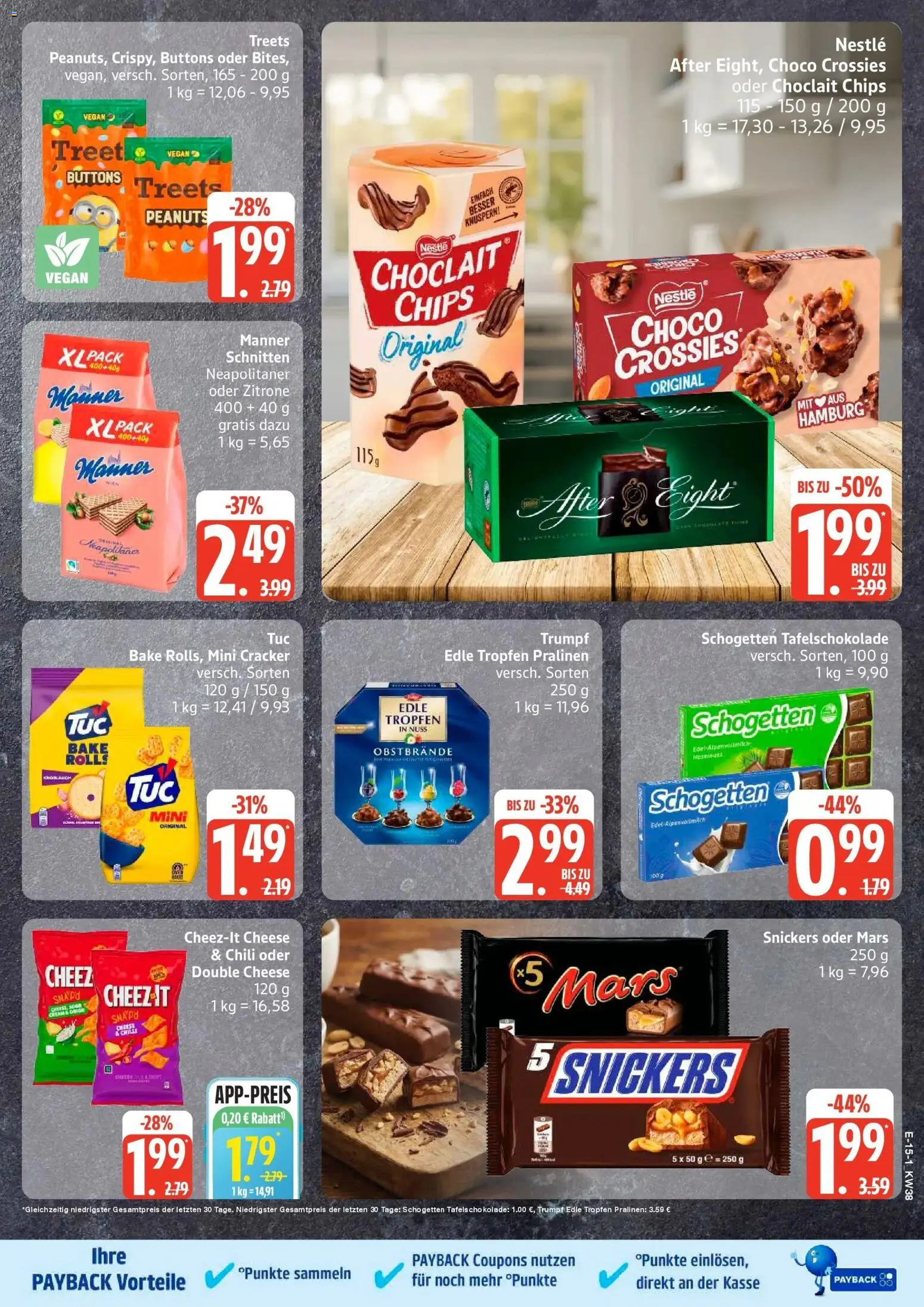 Edeka Prospekt Ratzeburg (ab 14.09.2026) » Angebote Online | Seite: 19 | Produkte: Mars, Chili, Schogetten, Chips