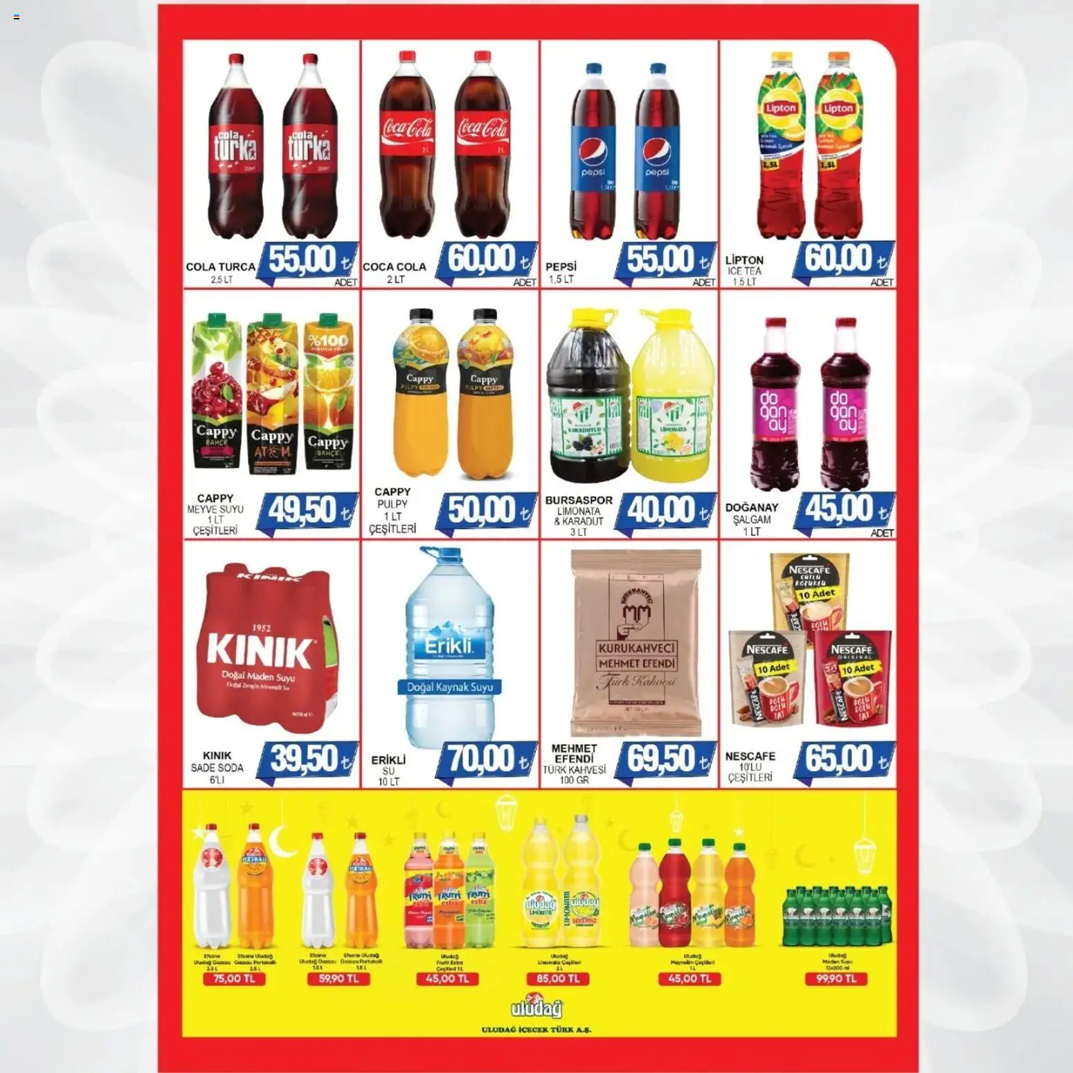 Furpa Katalog - 22.05.2026 tarihinden itibaren geçerlidir | Sayfa: 6 | Ürünler: Limonata, Su, Meyve, Ice tea